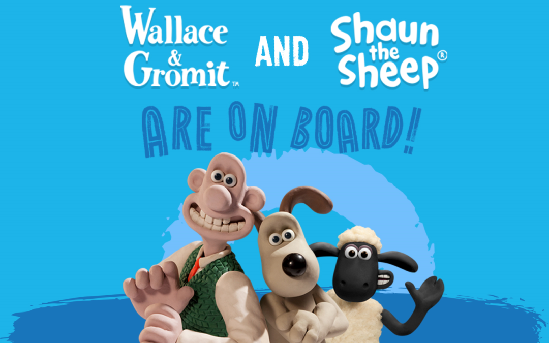 P&O Cruises brengt Wallace & Gromit en Shaun the Sheep naar Iona